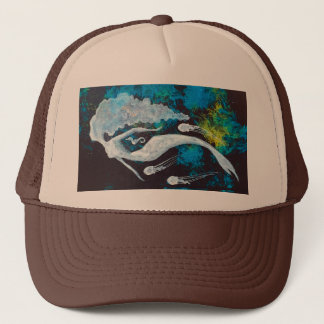 Gorra De Camionero Sirena con las medusas y el Seahorse