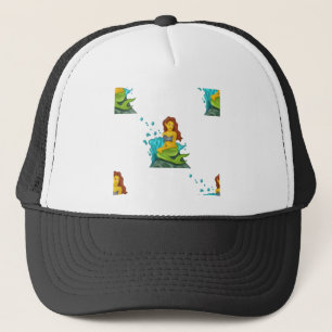 Gorra De Camionero sirena de emoji