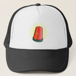 Gorra De Camionero Sirena de la luz roja