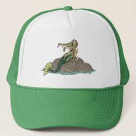 Gorra De Camionero Sirena en Rocas
