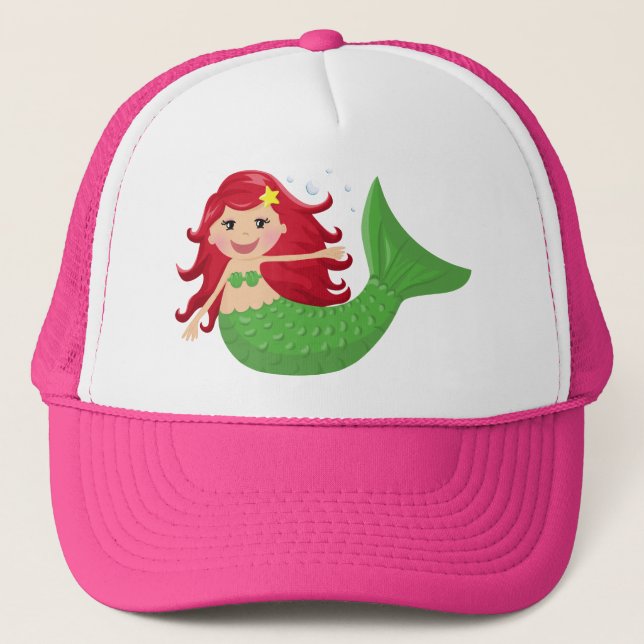 Gorra De Camionero Sirena linda (Anverso)
