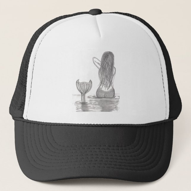 Gorra De Camionero Sirena pensativa (Anverso)