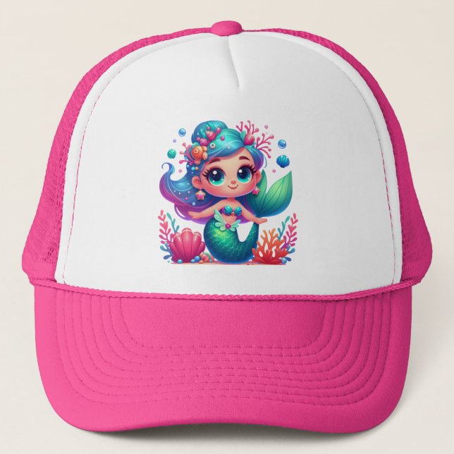 Gorra De Camionero Sirena submarina (Anverso)
