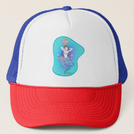 Gorra De Camionero Sirena y ancla
