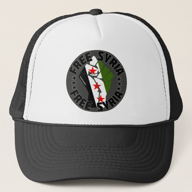 Gorra De Camionero Siria libre (Anverso)