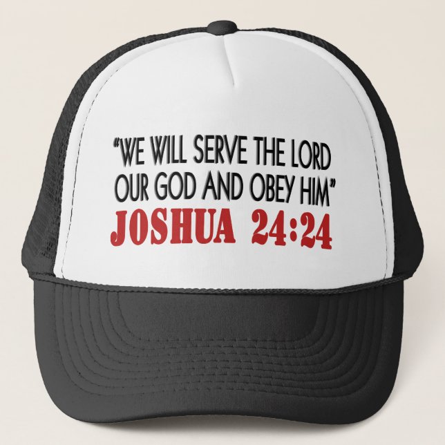 Gorra De Camionero Sirva y obedezca (Anverso)