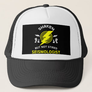 Gorra De Camionero Sismólogo   Sismología   Científico   Geology Mu