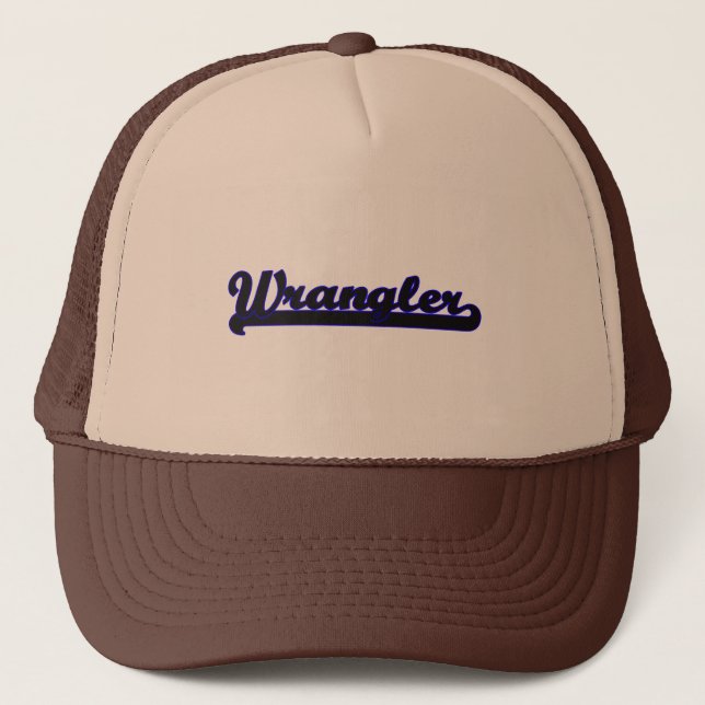 Gorra De Camionero Sistema de trabajo clásico de Wrangler (Anverso)