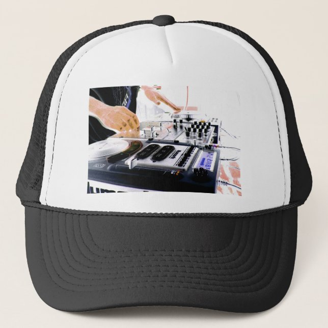 Gorra De Camionero Sistema DJ (Anverso)