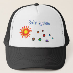 Gorra De Camionero Sistema solar Planetas Universos Cosmos Sun