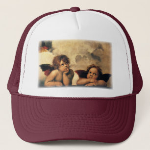 Gorra De Camionero Sistine Madonna Angels por Raphael Sanzio