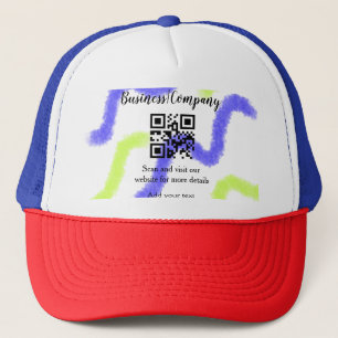Gorra De Camionero sitio web de empresa de negocios simple código de