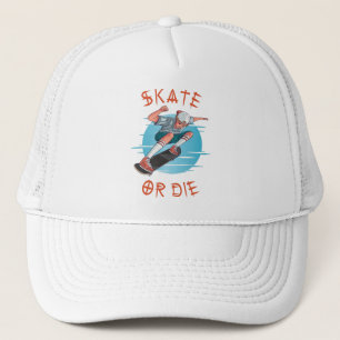 Gorra De Camionero Skate o muere Skateboard Boy