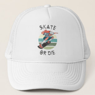 Gorra De Camionero Skate o muere Skateboard Boy
