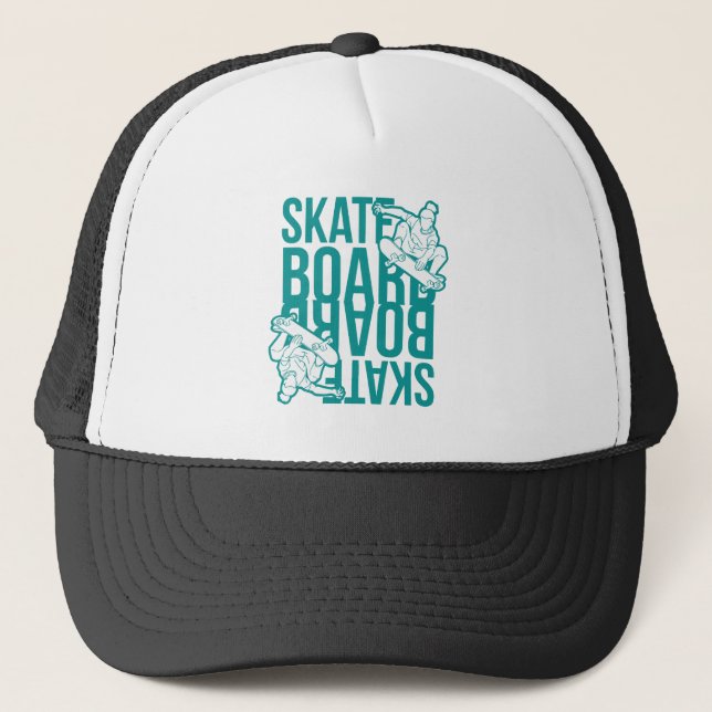 Gorra De Camionero skateboard  (Anverso)