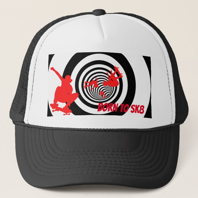 Gorra De Camionero Skateboarder (Anverso)