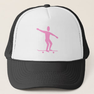 Gorra De Camionero Skateboarding - Rosa