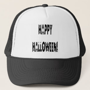 Gorra De Camionero Skeleton Halloween Textos