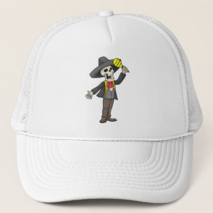 Gorra De Camionero Skeleton Music con Maracas