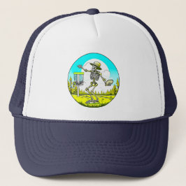 Gorra De Camionero Skeleton Play Disc Golf