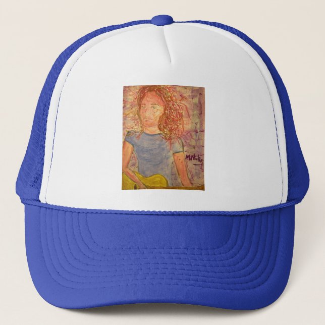 Gorra De Camionero sketch de arena acústica (Anverso)