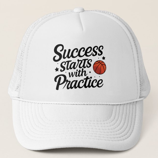 Gorra De Camionero Skill Growth Through Practice (Anverso)