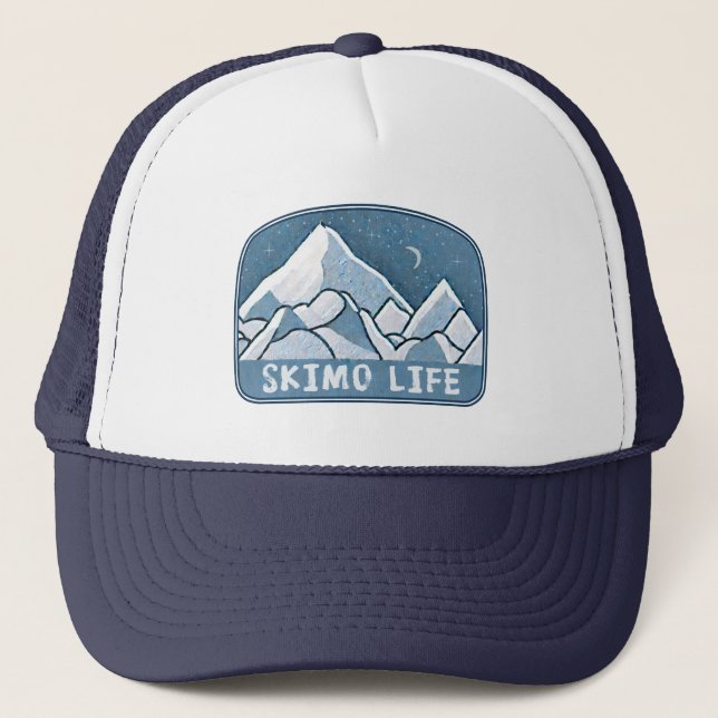 Gorra De Camionero Skimo Life (Anverso)