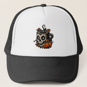 Gorra De Camionero Skull Coffee Mug Halloween