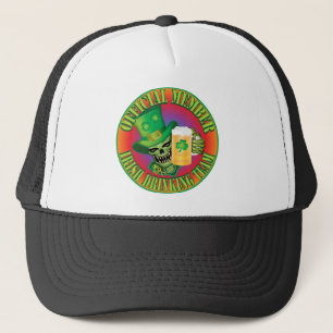 Gorra De Camionero Skull del equipo de bebidas irlandés