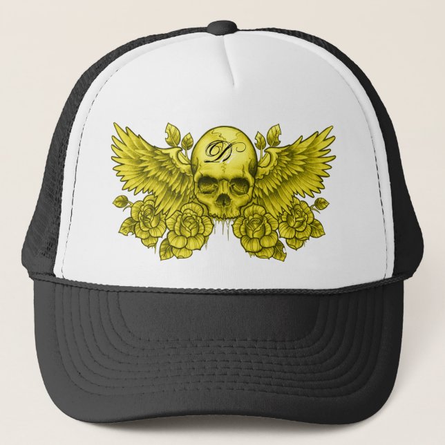 Gorra De Camionero Skull Hat (Anverso)
