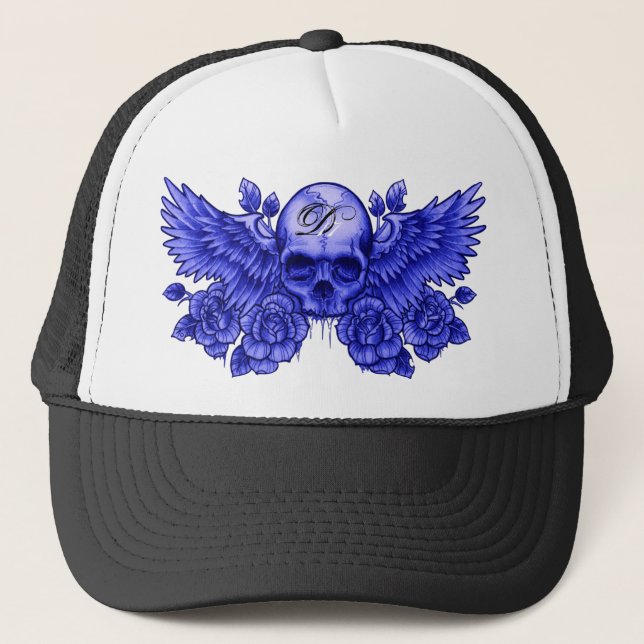 Gorra De Camionero Skull Hat (Anverso)