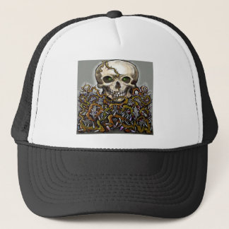 Gorra De Camionero Skull-n-Thorns