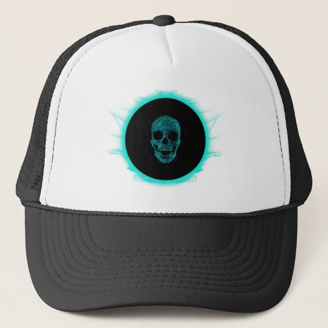 Gorra De Camionero skull space (Anverso)