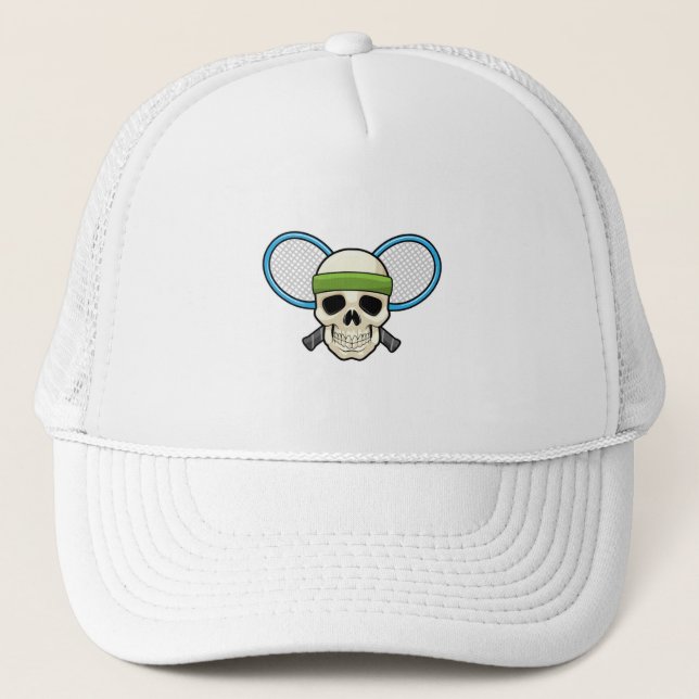 Gorra De Camionero Skull Tennis Tennis (Anverso)