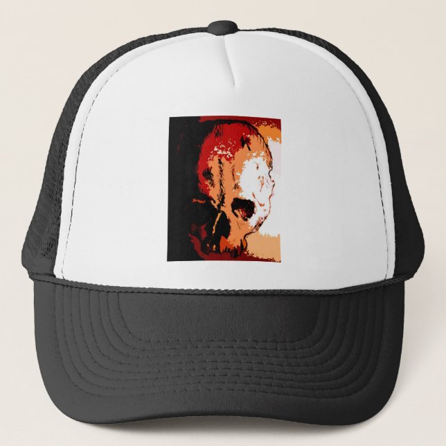 Gorra De Camionero Skulls Skull (Anverso)