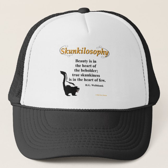 Gorra De Camionero Skunkilosófica (Anverso)