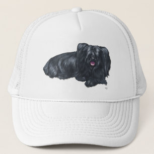 Gorra De Camionero Skye Terrier descansando