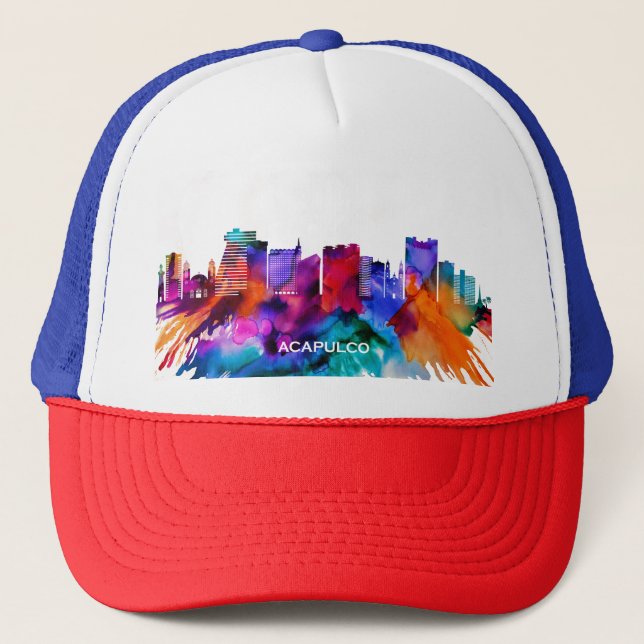 Gorra De Camionero Skyline Acapulco (Anverso)
