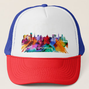 Gorra De Camionero Skyline de Copenhague
