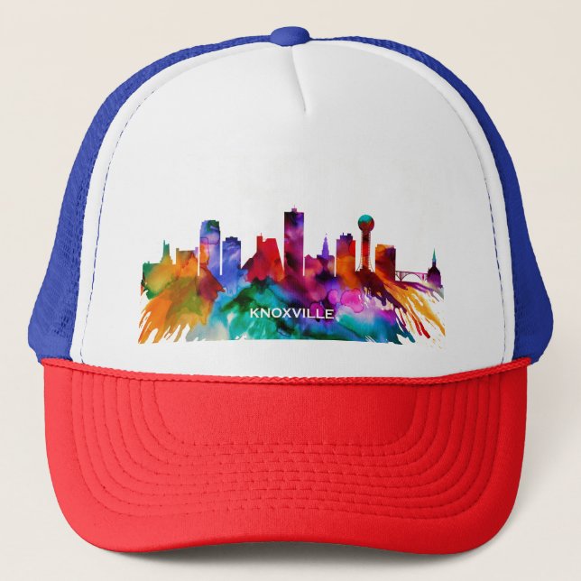 Gorra De Camionero Skyline de Knoxville (Anverso)