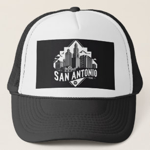 Gorra De Camionero Skyline de San Antonio