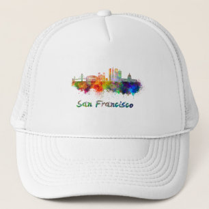 Gorra De Camionero Skyline San Francisco V2 en copia acuática