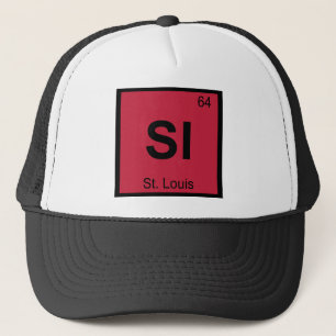 Gorra De Camionero Sl - San Luis Misuri Tabla Periódica de Química