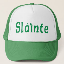 Gorra De Camionero Slainte regalo irlandés
