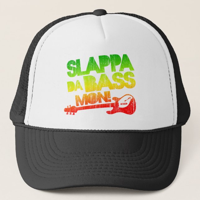 Gorra De Camionero ¡Slappa Da Bass Mon! (Anverso)
