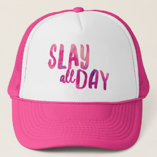 Gorra de camionero Slay All Day