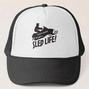 Gorra De Camionero Sled Life Snowmobile Rider