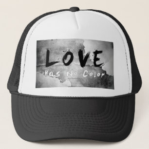 Gorra De Camionero SlipperyJoe el amor no tiene color raza tono de pi