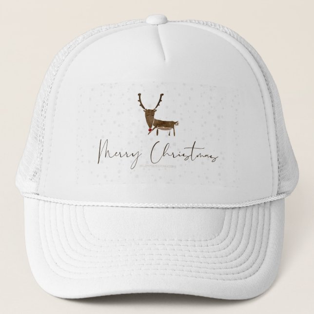 Gorra De Camionero SlipperyJoe Merry Nocheveris rinoceronte (Anverso)
