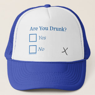 Gorra De Camionero SlipperyJoe's estás borracho humorístico ligeramen